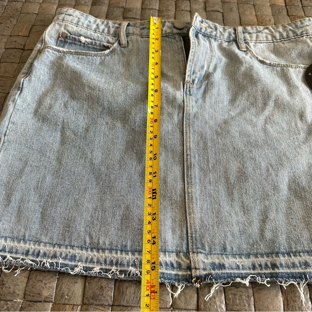 NEW! Articles of Society Denim Mini Skirt - Jean skirt NWT Size 30 - Picture 5 of 8